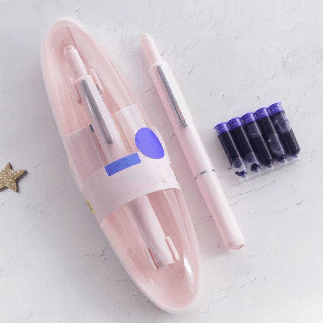 Aurelio Elite Pen | Retractable Luxury Fountain Pen | Smooth Ink Flow | Elegant Writing Instrument & Gift for Professionals