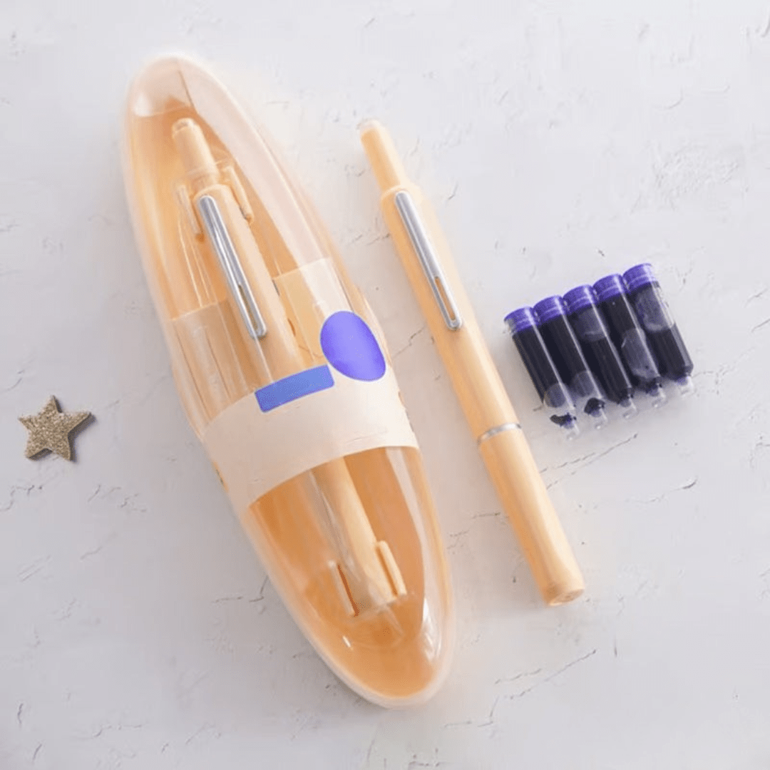 Aurelio Elite Pen | Retractable Luxury Fountain Pen | Smooth Ink Flow | Elegant Writing Instrument & Gift for Professionals