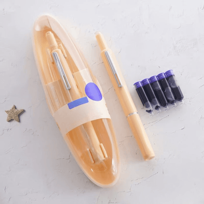Aurelio Elite Pen | Retractable Luxury Fountain Pen | Smooth Ink Flow | Elegant Writing Instrument & Gift for Professionals
