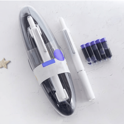 Aurelio Elite Pen | Retractable Luxury Fountain Pen | Smooth Ink Flow | Elegant Writing Instrument & Gift for Professionals