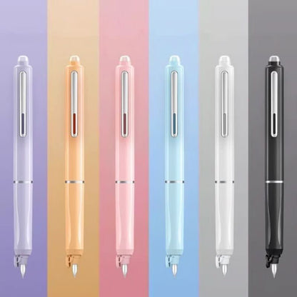 Aurelio Elite Pen | Retractable Luxury Fountain Pen | Smooth Ink Flow | Elegant Writing Instrument & Gift for Professionals