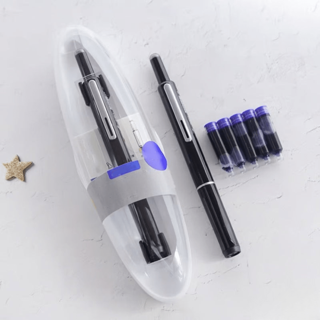 Aurelio Elite Pen | Retractable Luxury Fountain Pen | Smooth Ink Flow | Elegant Writing Instrument & Gift for Professionals