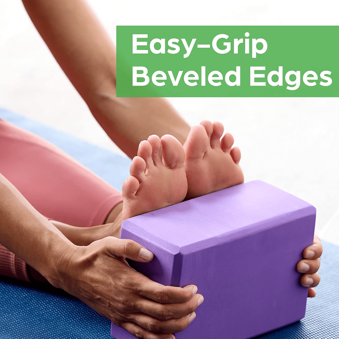 SupportFlex Yoga Block - Stable foam block for balance & comfort