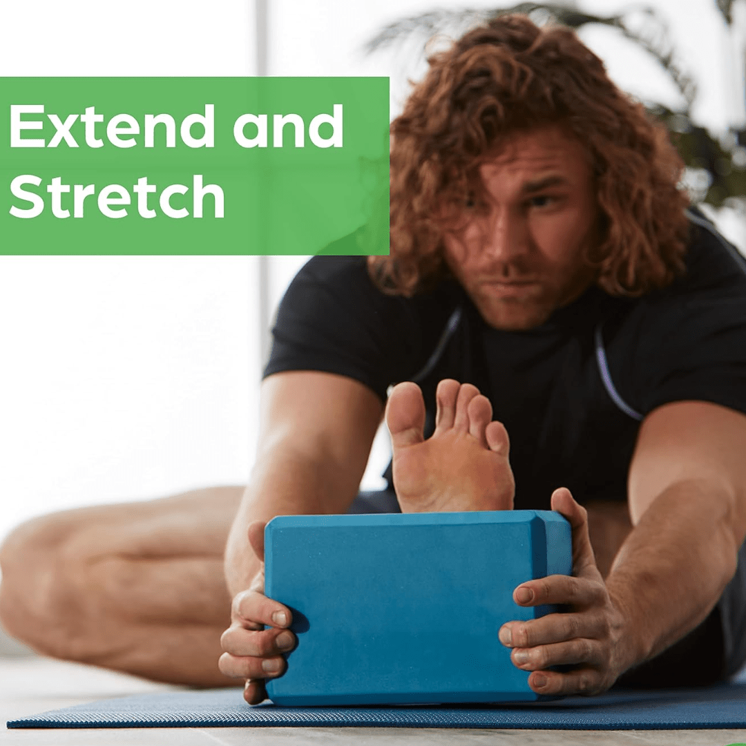 SupportFlex Yoga Block - Stable foam block for balance & comfort