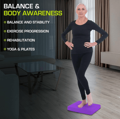 BalancePro - Anti-slip foam mat for yoga & stability training