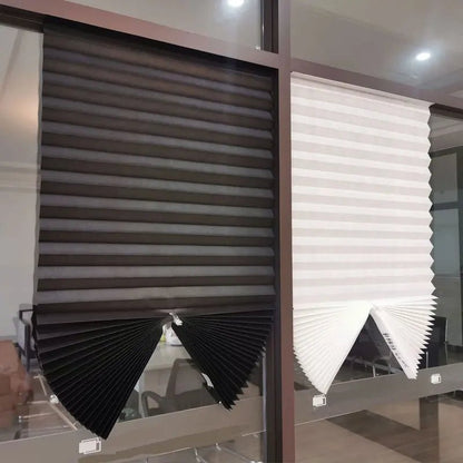 SHADEFLOW – Versatile Self-Adhesive Pleated Window Blinds Made of Nonwoven Fabric