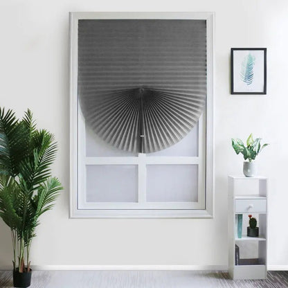 SHADEFLOW – Versatile Self-Adhesive Pleated Window Blinds Made of Nonwoven Fabric