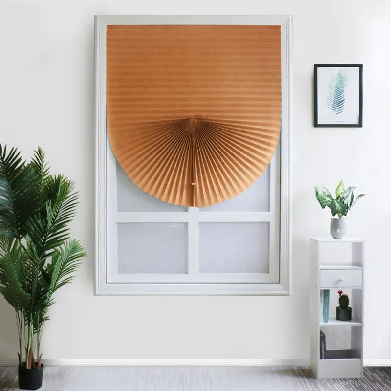 SHADEFLOW – Versatile Self-Adhesive Pleated Window Blinds Made of Nonwoven Fabric