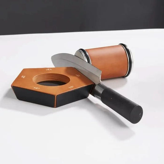 RollEdge - Manual Knife Sharpener with 5 Adjustable Sharpening Angles for Sharp Knives
