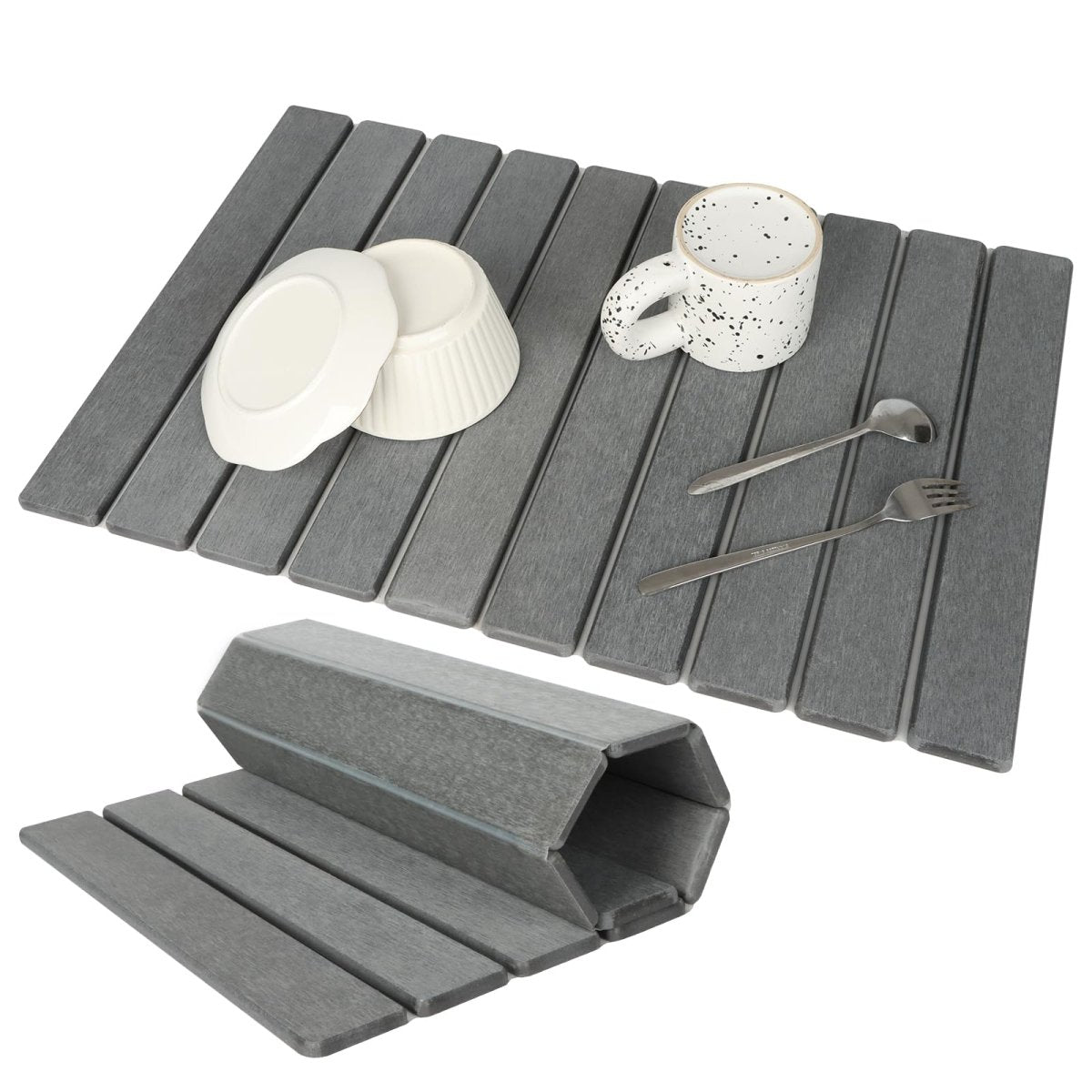 DIATODRY – Quick-drying diatomite stone mat for hygienic, clean surfaces