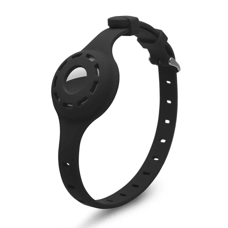 PFOTENTRACK – Adjustable Silicone Pet Collar with Apple AirTag