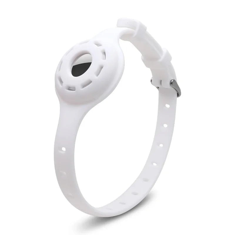 PFOTENTRACK – Adjustable Silicone Pet Collar with Apple AirTag