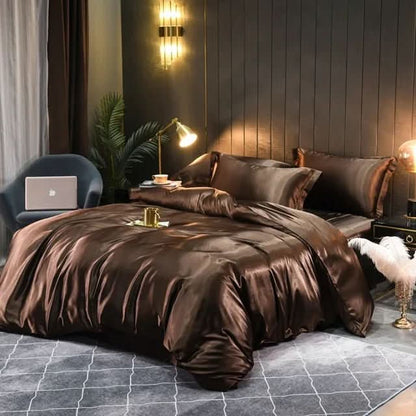 SILVALOOM – Luxurious Silk Duvet Cover for Restful Sleep