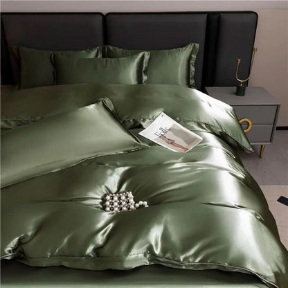 SILVALOOM – Luxurious Silk Duvet Cover for Restful Sleep