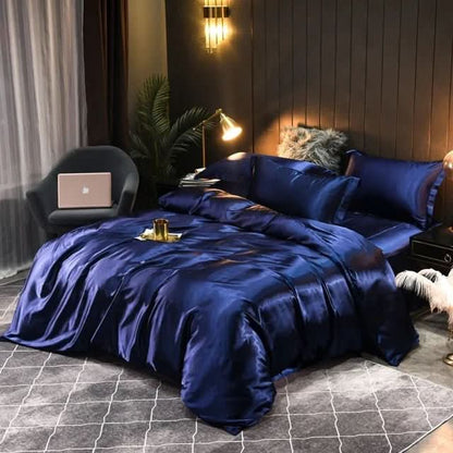 SILVALOOM – Luxurious Silk Duvet Cover for Restful Sleep