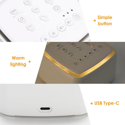 DREAMWAVE – Relaxing White Noise Sleep Machine for Better Sleep