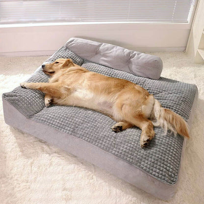 SNUGGYPET – Thickened Large Pet Bed with Stable Non-Slip Design for Daily Rest