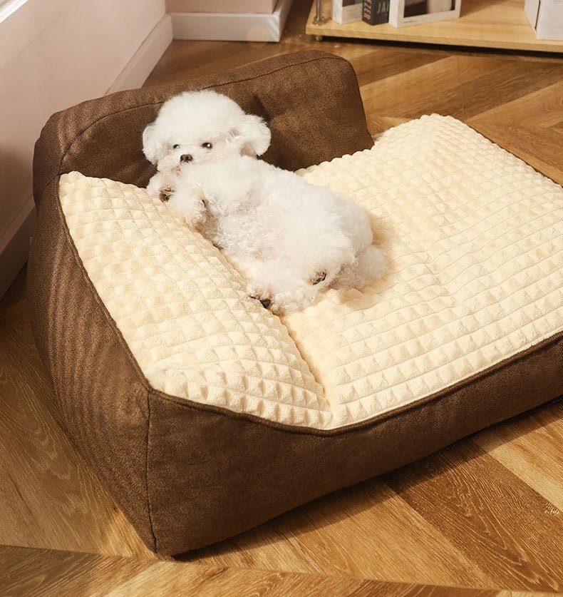 SNUGGYPET – Thickened Large Pet Bed with Stable Non-Slip Design for Daily Rest