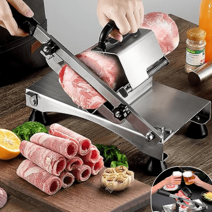 SLICEZEN – Adjustable Food Slicer with Multiple Cutting Thicknesses for Stress-Free Cooking