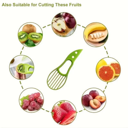 AVOMATE – 3-in-1 Avocado Cutter, Pitter & Spoon Tool