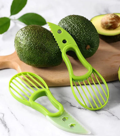 AVOMATE – 3-in-1 Avocado Cutter, Pitter & Spoon Tool