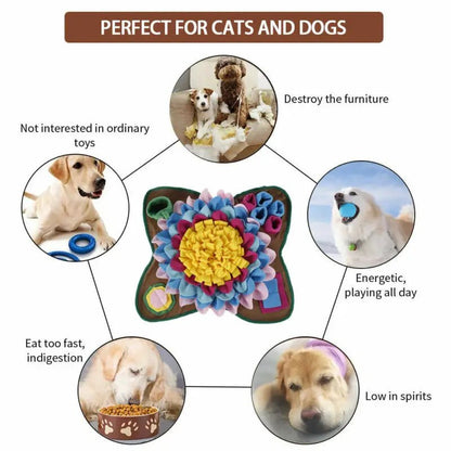 TREAT TANGLE – Slow Feeder Mat against Hasty Eating