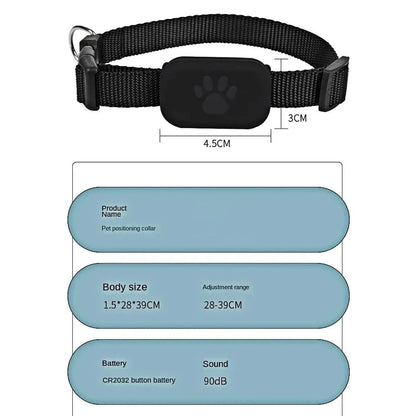 LOSTLESS – Intelligent GPS Pet Tracker with Adjustable Collar for Dogs and Cats