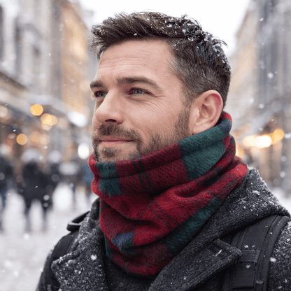 POLARCOVER – Soft Winter Neck Warmer with Fleece Lining for Outdoor Use