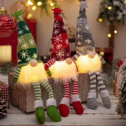 GLIMMERGNOME – Soft Plush Gnome with Gentle LED Lighting