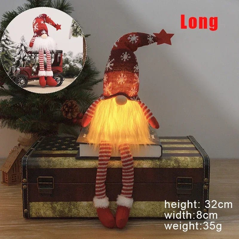 GLIMMERGNOME – Soft Plush Gnome with Gentle LED Lighting