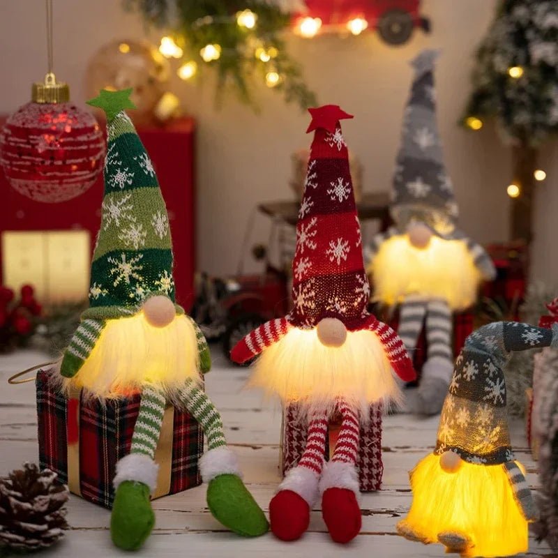 GLIMMERGNOME – Soft Plush Gnome with Gentle LED Lighting