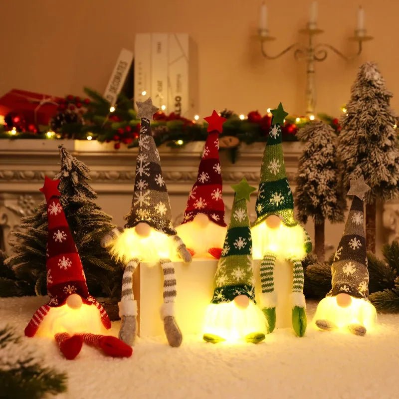 GLIMMERGNOME – Soft Plush Gnome with Gentle LED Lighting