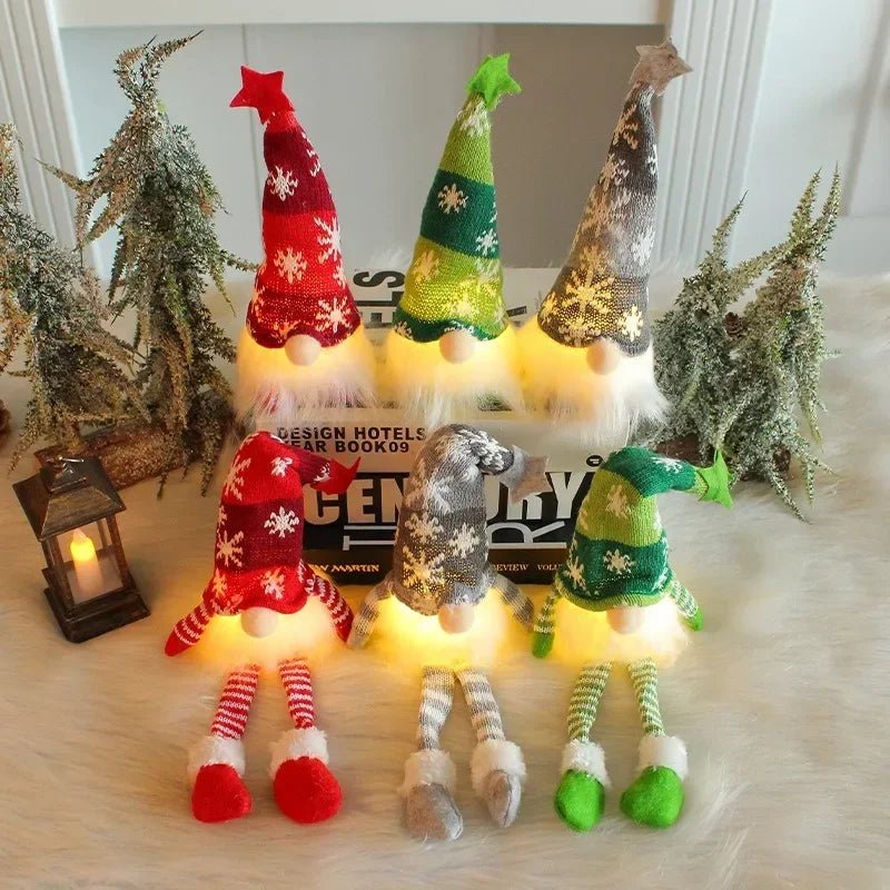 GLIMMERGNOME – Soft Plush Gnome with Gentle LED Lighting