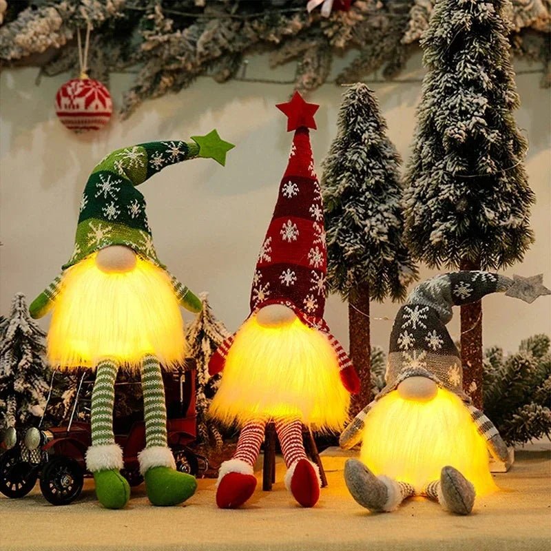 GLIMMERGNOME – Soft Plush Gnome with Gentle LED Lighting