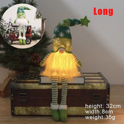 GLIMMERGNOME – Soft Plush Gnome with Gentle LED Lighting