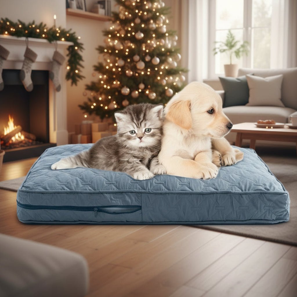 CUDDLETAIL COVER – cozy orthopedic dog bed cover for large dogs