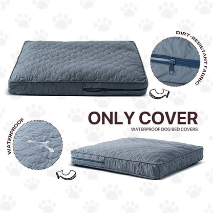 CUDDLETAIL COVER – cozy orthopedic dog bed cover for large dogs