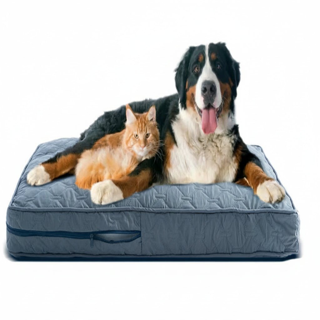 CUDDLETAIL COVER – cozy orthopedic dog bed cover for large dogs