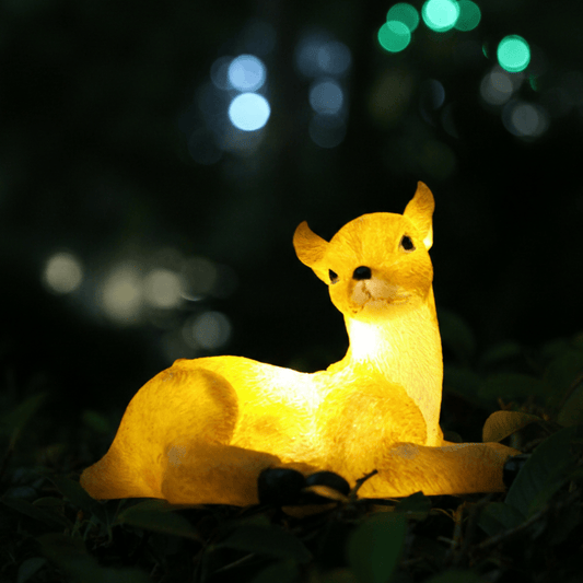 WILDLITE – Charming LED garden lamp in animal shape with integrated dusk sensor