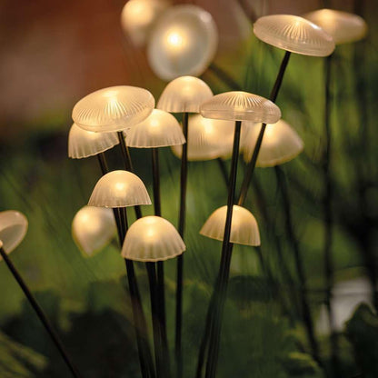 FORESTSHINE – Weather-resistant 10-LED Mushroom Lights Set for Outdoor Areas