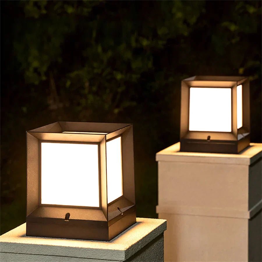 EXTERION – Modern LED outdoor floor lamp for driveways, gates, and garden paths