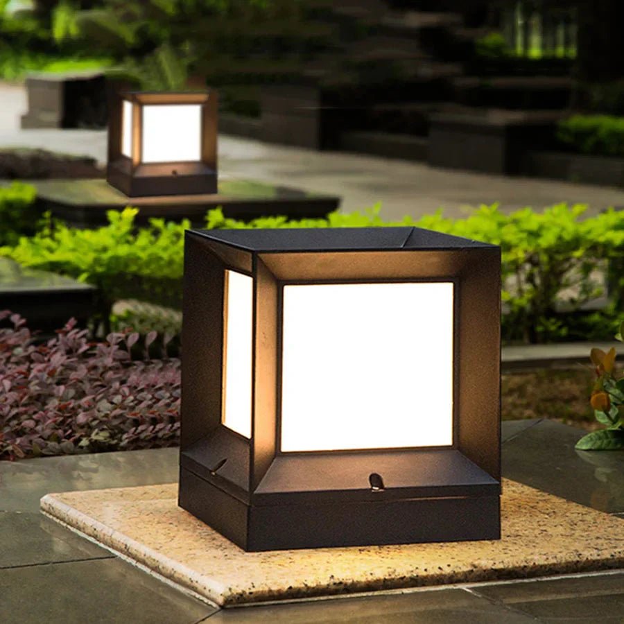 EXTERION – Modern LED outdoor floor lamp for driveways, gates, and garden paths