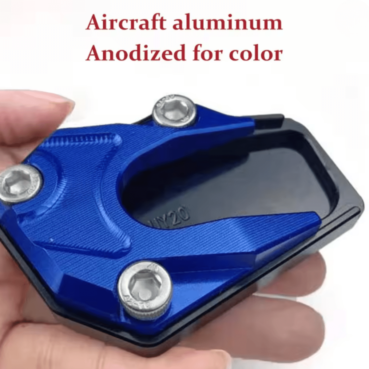 STABILISUPPORT – Anti-Sink Motorcycle Stand Pad for Stable Parking