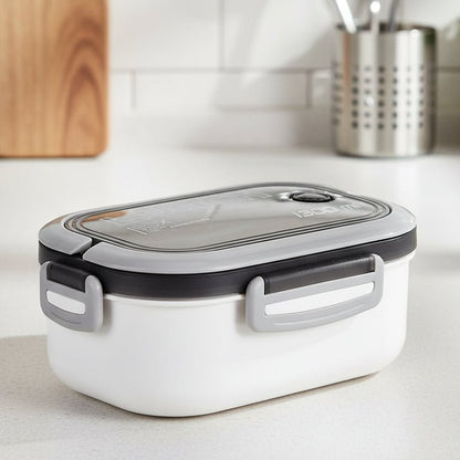BENTOMATE – Two-tier Bento Lunchbox with Cutlery for Daily Use