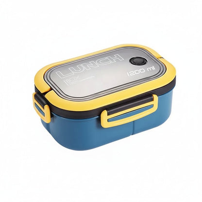 BENTOMATE – Two-tier Bento Lunchbox with Cutlery for Daily Use