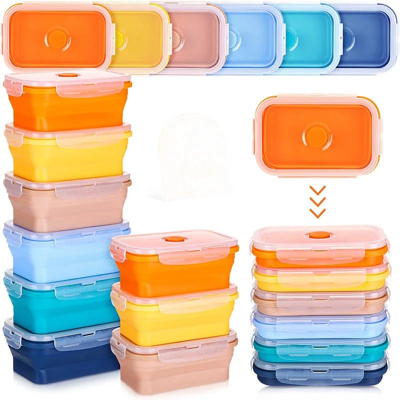 FLEXIBOX PURESTACK – Foldable Silicone Storage Containers