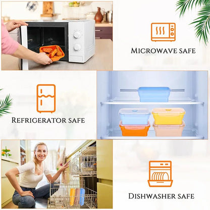 FLEXIBOX PURESTACK – Foldable Silicone Storage Containers