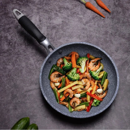 FRYZONE – Lightweight Non-Stick Frying Pan Made of Aluminum with Stone Look