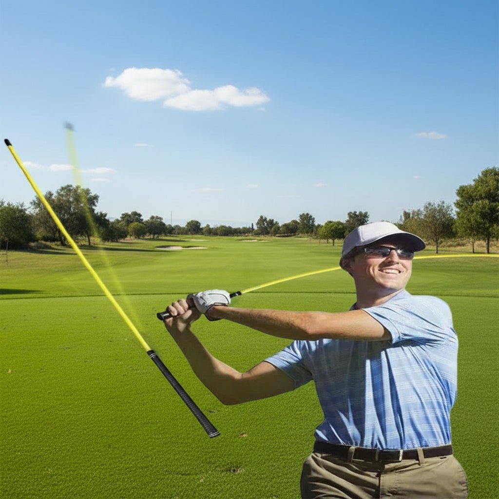 CLUBFIT – Compact Golf Swing Trainer for Position Correction