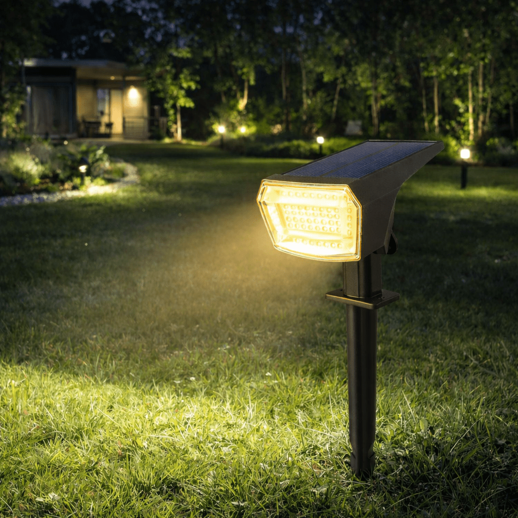 HELLWEG – Solar LED Floodlight with Long-lasting Battery